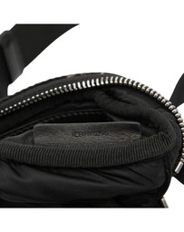 Pre-Loved by Azura Reborn - Pre-Loved Zebra Print Nylon Logo Cannon Belt Bag