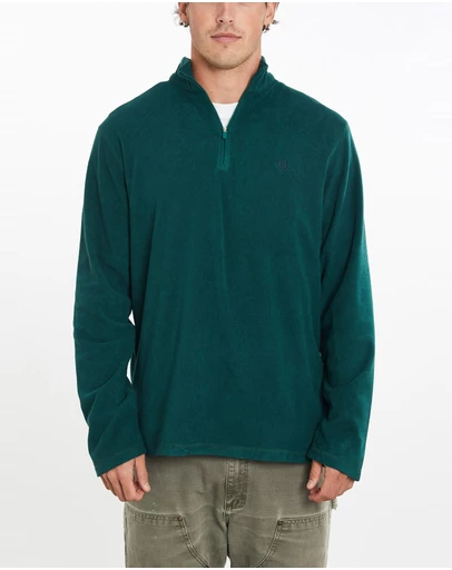 Vintage by The Real Deal - Pre Loved - Vintage Chaps Ralph Lauren Quarter Zip Fleece Sweatshirt