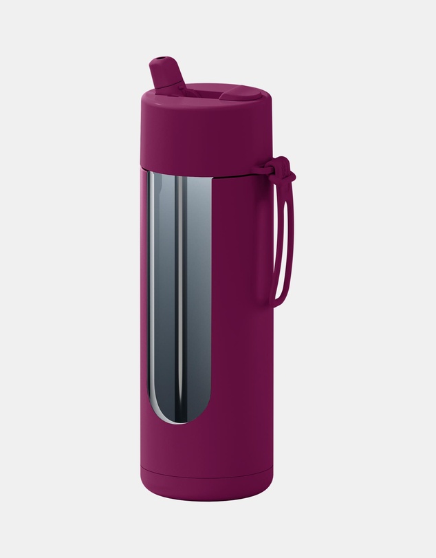 Frank Green - 20oz SS Ceramic Reusable Bottle with Flip Straw Lid - ICONIC EXCLUSIVE