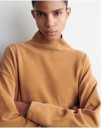 COS - Chenille Funnel-Neck Jumper