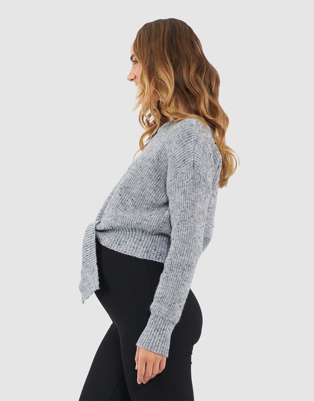 Ripe Maternity - Bonnie Tie Front Knit