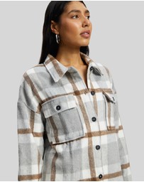 KAJA Clothing - Checkered Coat