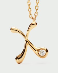 PDPAOLA - Initial 2026 X Pendant Necklace