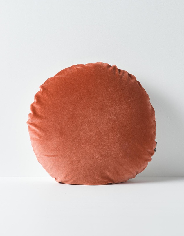 Aura Home - Round Velvet Cushion 55cm