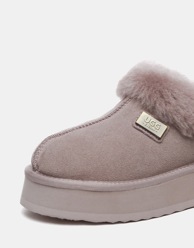 EVERAU - EverAU Ugg Gabri Cow Suede Upper House Shoes