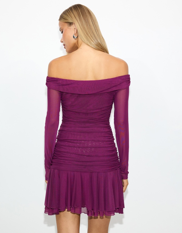Dazie - Bellini Mesh Mini Dress
