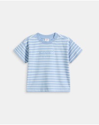 Seed Heritage - Core Stripe Logo Tee