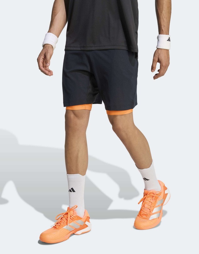 adidas Performance - TENNIS CLIMACOOL SHORTS & INNER SHORTS SET Mens