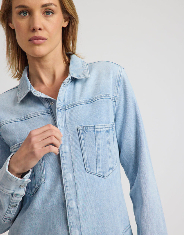 ONE TEASPOON - Prophecy Denim Jumpsuit - Blue Latte