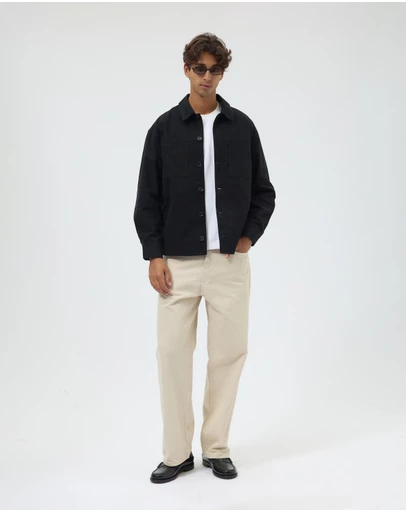 AERE - Conrad Cotton Canvas Jacket