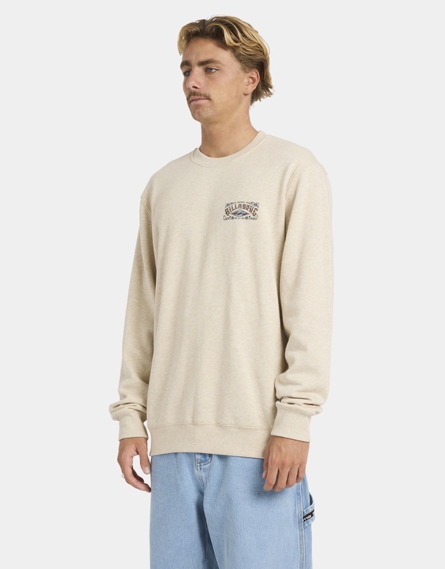 Billabong - Mens Short Sands Crew Neck Fleece Top