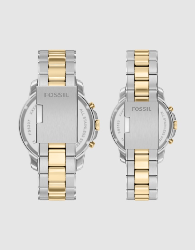 Fossil - Grant Two Tone Chronograph Watch