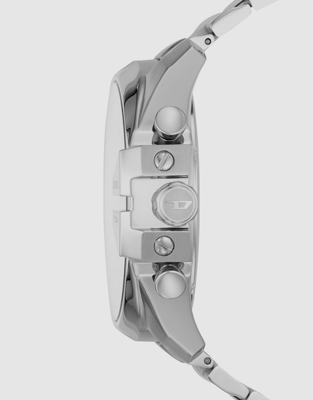 Diesel - Mega Chief Silver-Tone Analogue Watch