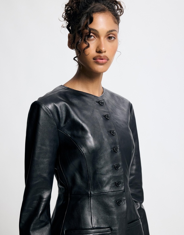 Lover - Rhodes 100% Leather Blazer