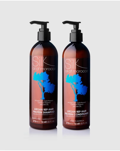 Silk Oil of Morocco - Argan REP-Hair Protein Duo