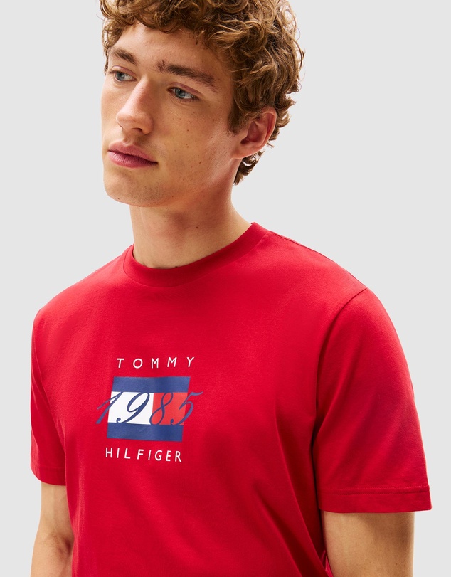 Tommy Hilfiger - Flag Graphic Jersey T-Shirt