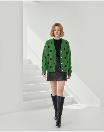 Mossée - Zinnia Polka Dot Cardigan