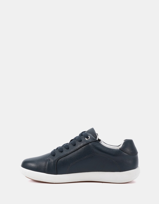 Clarks - Burrow Navy/White