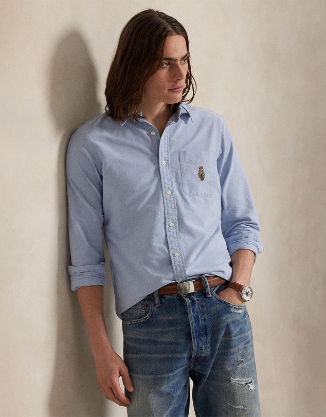 Polo Ralph Lauren - Custom Fit Polo Bear Oxford Shirt