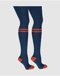 B.Nosy - Blue Tights - Kids-Teens