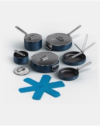 Joseph Joseph - Space 10-piece Non-stick Cookware Set with Folding Handles