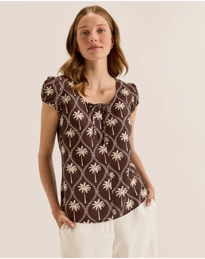 Review - Palms Blouse Top