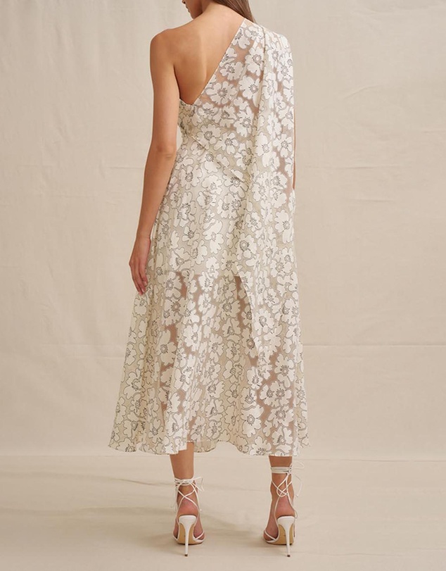 BY JOHNNY. - Serephina Floral Ankle Dress
