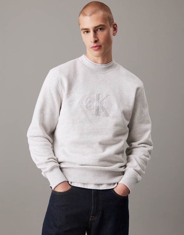 Calvin Klein Jeans - Chenille Monogram Sweatshirt