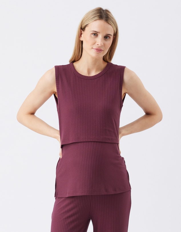 Ripe Maternity - Peter Rib Nursing Tank