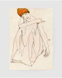 Inka Arthouse - Dancer by Egon Schiele Art Print