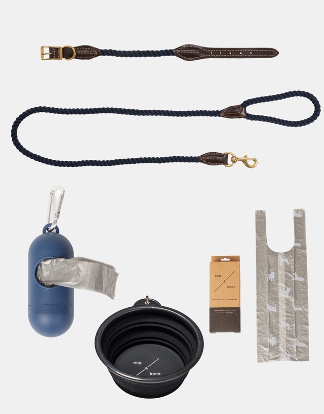 Mog & Bone - Classic Walk Bundle- Navy Rope