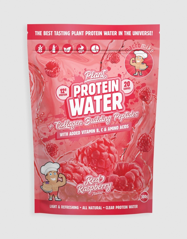 Macro Mike - Plant Protein Water Red Raspberry