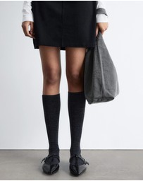 & Other Stories - Washed Denim Tote Bag