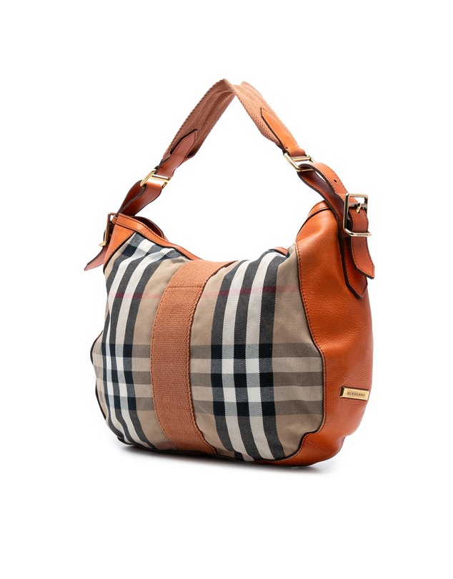 Pre-Loved by Azura Reborn - Pre-Loved House Check Canvas Ashwood Hobo