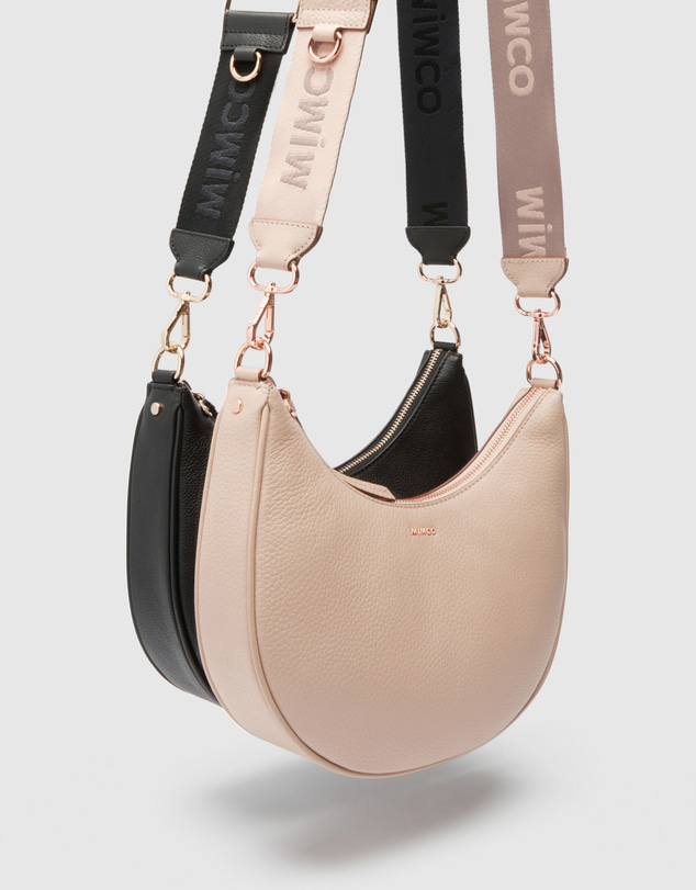 MIMCO - Classico Crescent Crossbody Bag