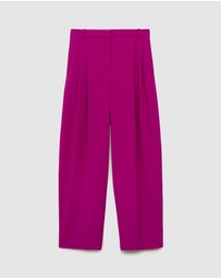 M.N.G - Grace Pleat Detail Trousers