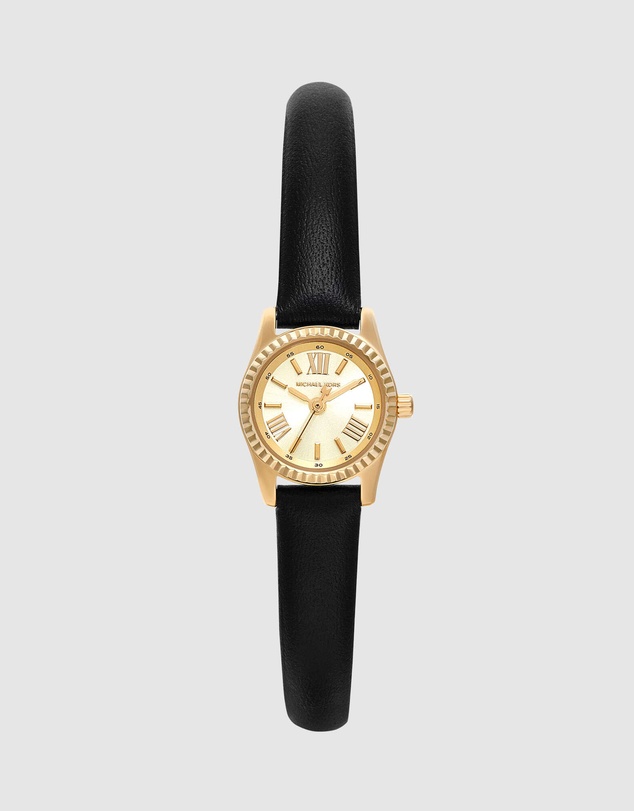 Michael Kors - Lexington Black Analogue Watch