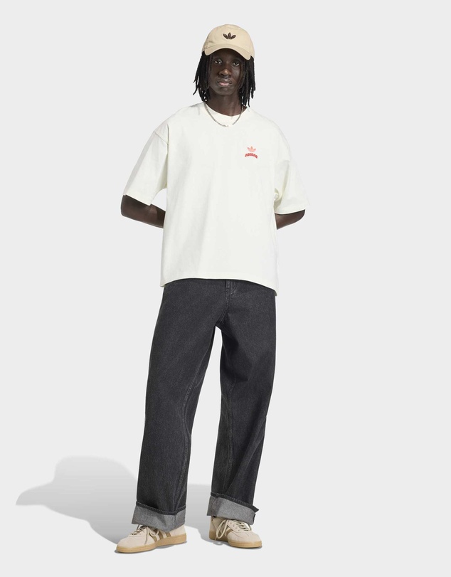 adidas Originals - Pixelated Burger Character Graphic T-shirt Mens