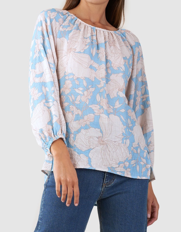 Amelius - Wildflower Long Sleeve Blouse