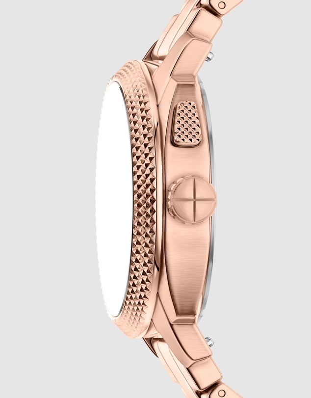 Fossil - Machine Rose Gold Analogue-Digital Watch