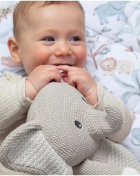 Living Textiles - Knitted Toy - Mason the Elephant