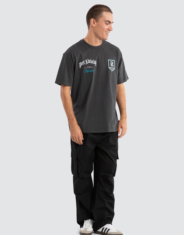 Nena & Pasadena - Port Adelaide Vintage Goth Tee