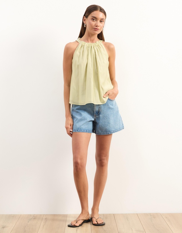 Atmos&Here - Paloma Voile Halter Neck Top