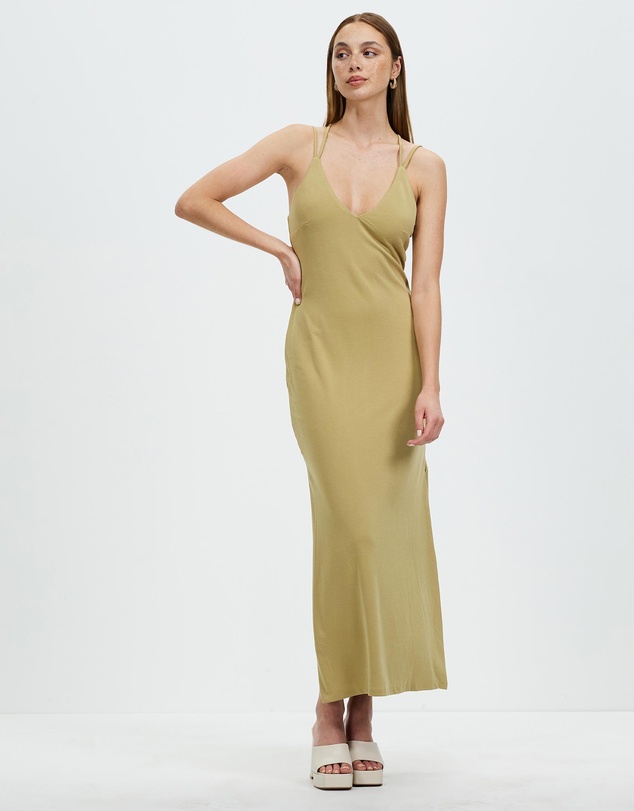 Third Form - Form Cross Back Midi Dress