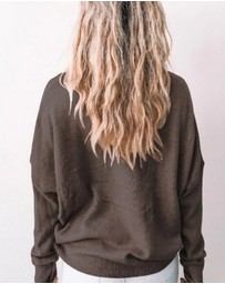 Esther & Co - Joansy Knit - Chocolate