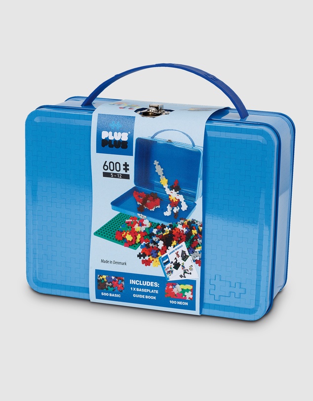 Plus Plus - Plus-Plus - Suitcase Basic Metal - 600 pcs