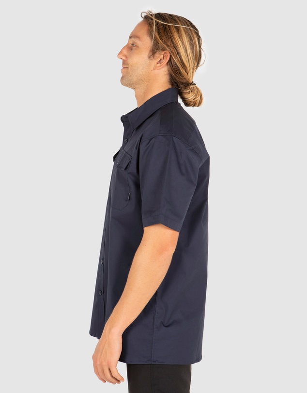 UNIT Workwear - UNIT Mens Short Sleeve Task Work Drill Shirt