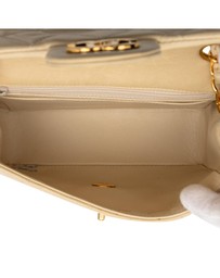 Pre-Loved by Azura Reborn - Pre-Loved Mini Square Classic Lambskin Single Flap