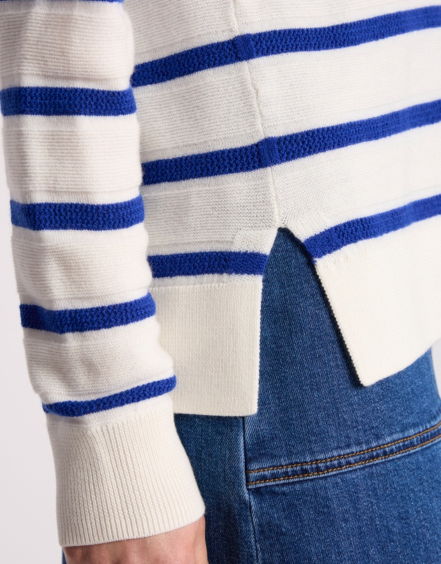 David Lawrence - Rea Merino Stripe Knit