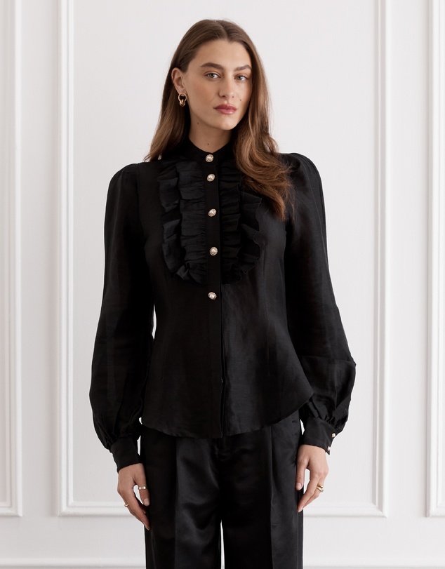 Aqua Blu Australia - Foncé Anastasia Blouse
